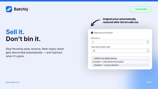 Batchly: Lot &amp; Expiry Tracking screenshot