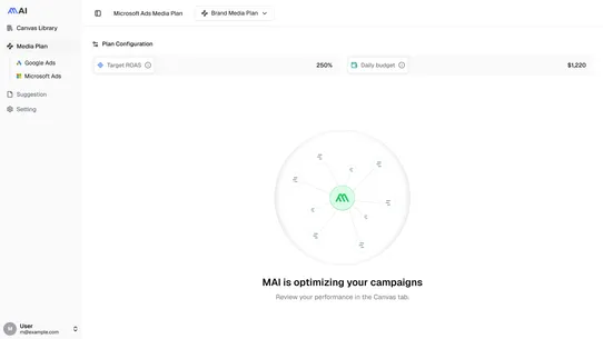 MAI ‑ Marketing AI Agents screenshot