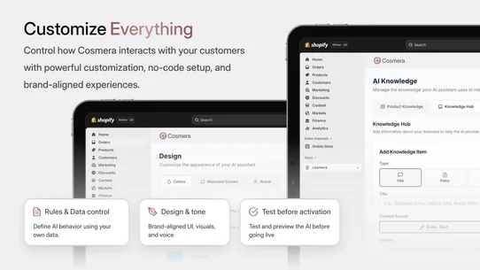 Cosmera AI Chatbot Cosmetics screenshot