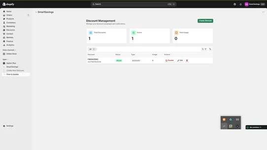 SmartSavings screenshot