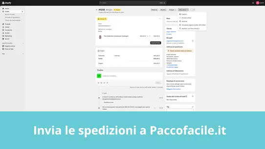 Paccofacile Shipping Solutions screenshot