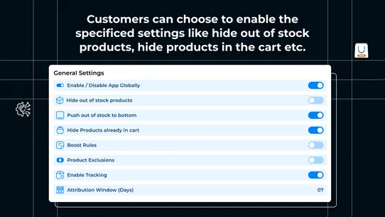 Milople Product Recommendation screenshot