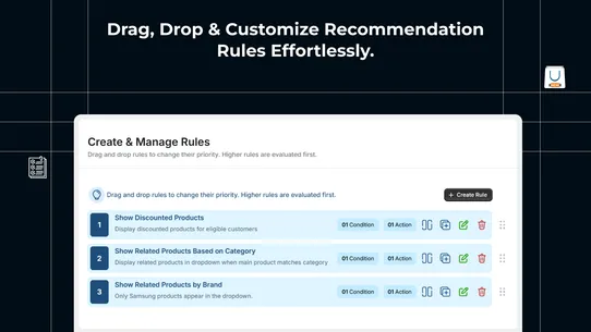 Milople Product Recommendation screenshot