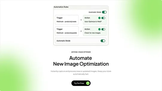 Artifind: WEBP Image Optimizer screenshot
