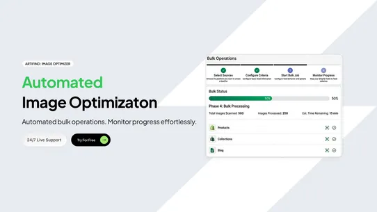 Artifind: WEBP Image Optimizer screenshot