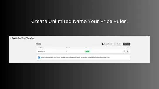Paylet: Pay What You Want screenshot