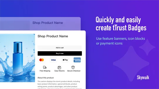 Skywalk Trust Badges screenshot