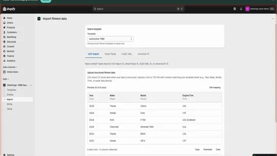 ViewForge: YMM Search &amp; Filter screenshot