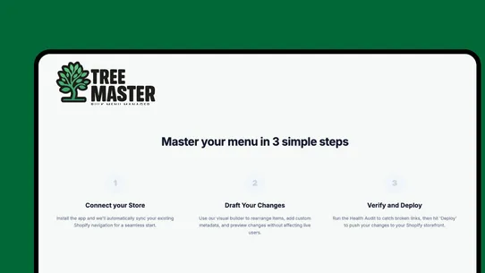 Tree Master ‑ Bulk Menus screenshot