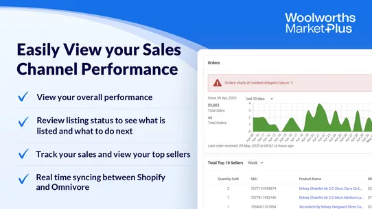 Woolworths MarketPlus Omnivore screenshot
