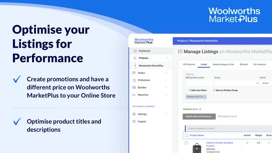 Woolworths MarketPlus Omnivore screenshot