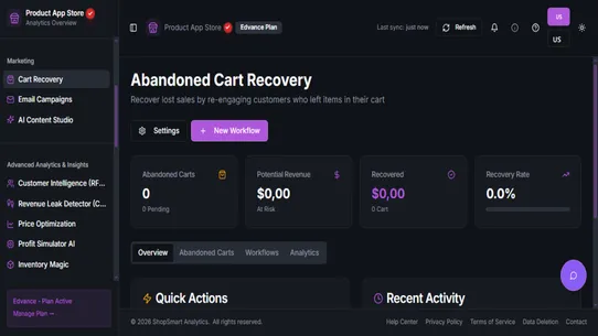 ShopSmart Analytics Pro screenshot