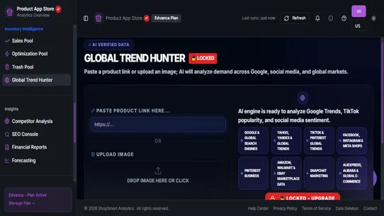 ShopSmart Analytics Pro screenshot