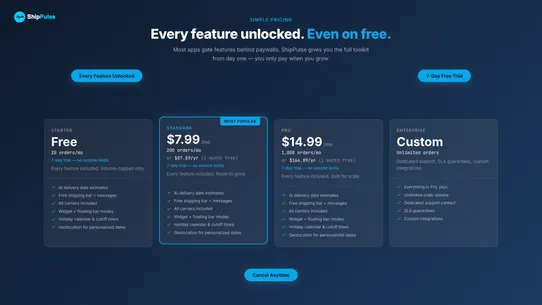 ShipPulse screenshot