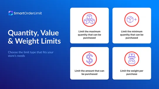 Order Limit Smarter screenshot