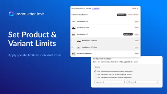 Order Limit Smarter screenshot