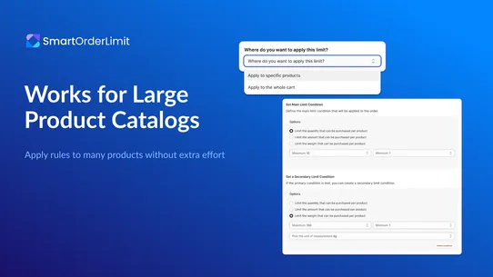 Order Limit Smarter screenshot