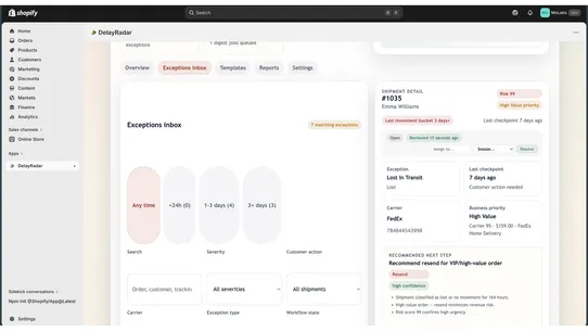 DelayRadar screenshot