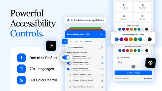 Inclusify ADA WCAG Compliance screenshot