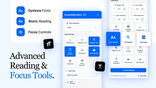 Inclusify ADA WCAG Compliance screenshot
