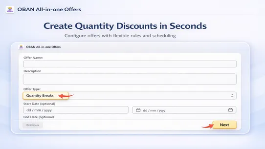 Oban All‑in‑one Offers screenshot