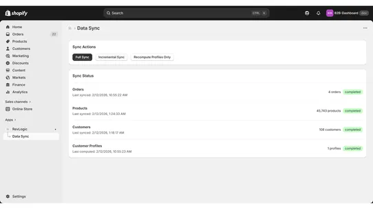 RevLogic | Ai B2B Sales CRM screenshot