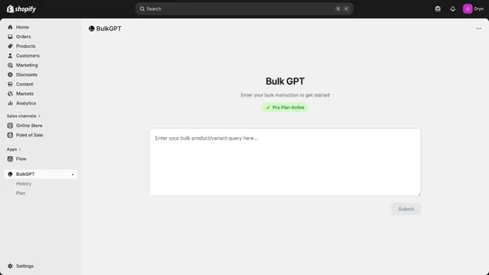 Octal Labs ‑ Bulk GPT screenshot
