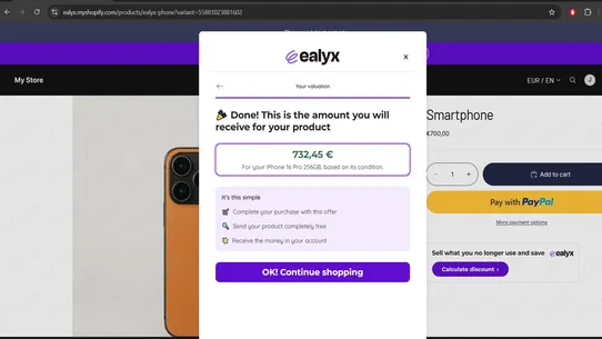 Ealyx screenshot