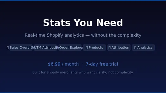 Stats You Need screenshot