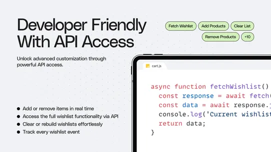 R+ Wishlist screenshot