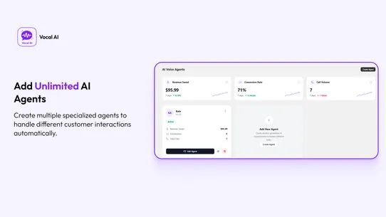 Vocal AI ‑ Abandoned Cart screenshot