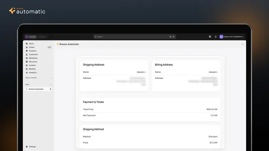 Breeze Automatic screenshot