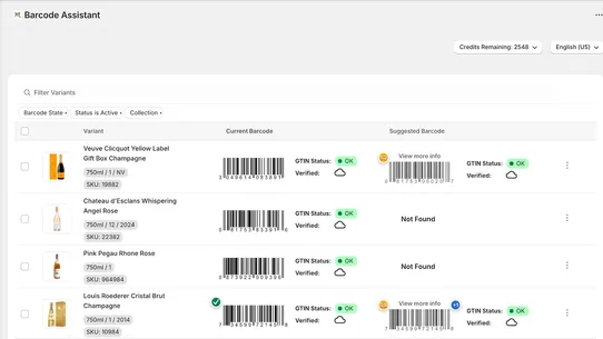 Barcode Finder screenshot