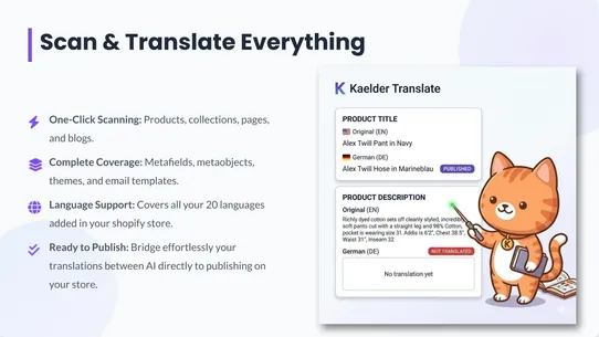 Kaelder Translate screenshot