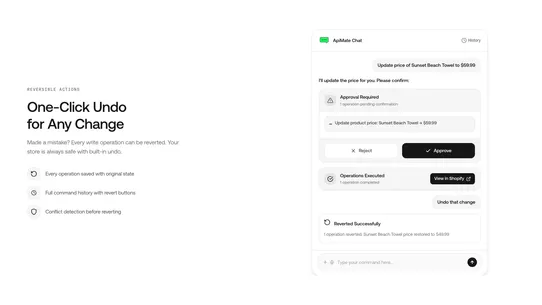ApiMate AI Store Editor screenshot