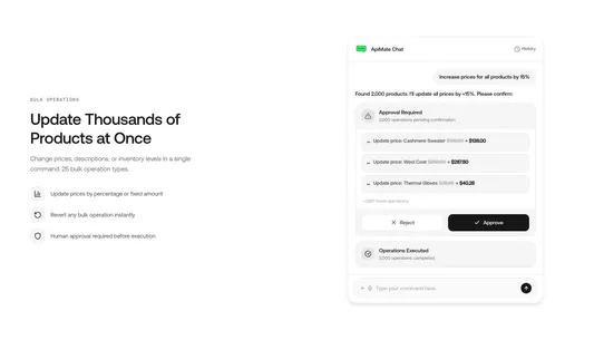 ApiMate AI Store Editor screenshot