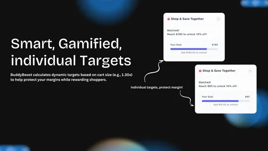 BuddyBoost: Cart Goals screenshot