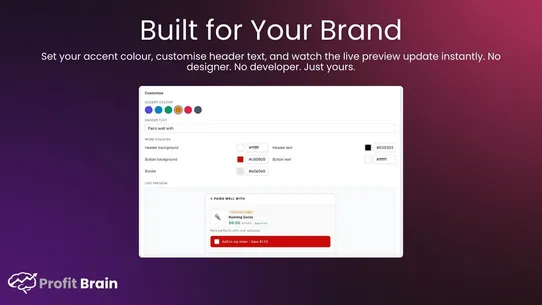 Profit Brain – AI Cross Sell screenshot