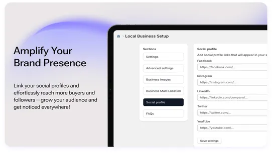 Local Business Schema screenshot