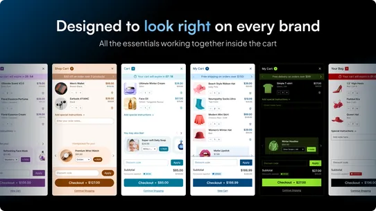 Pumper AI Slide Cart Drawer screenshot