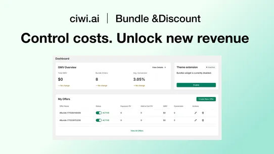 Ciwi.ai ‑ Bundles &amp; Discounts screenshot
