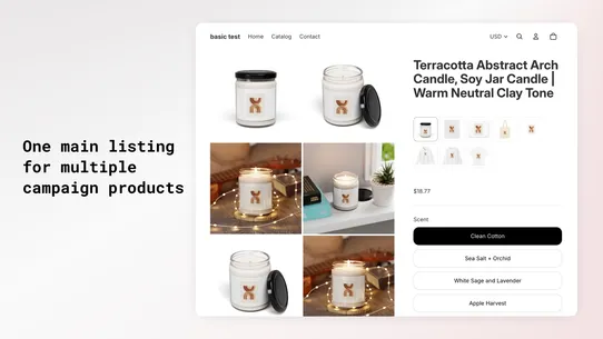 Opsify product groups screenshot