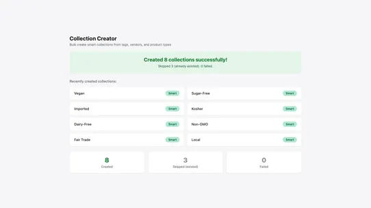 Collectify ‑ Auto Collections screenshot
