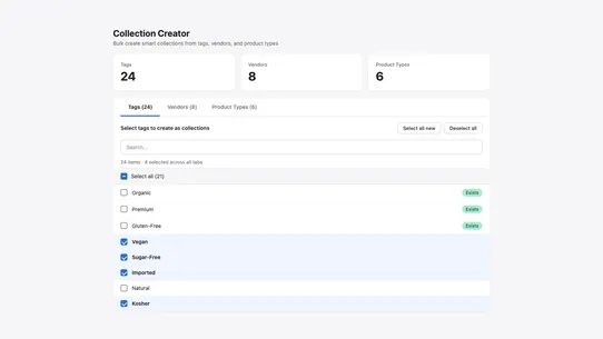 Collectify ‑ Auto Collections screenshot
