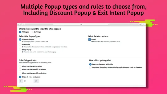 CouponZ: Discount Pop Up Email screenshot