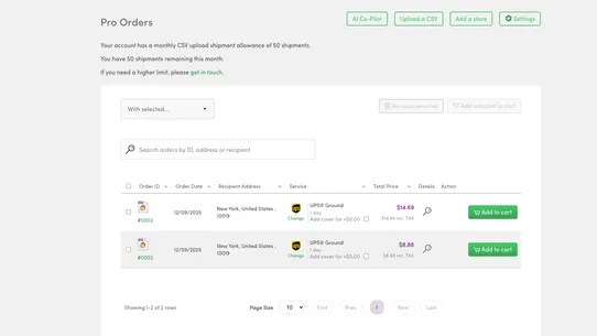 Parcel Monkey Pro screenshot