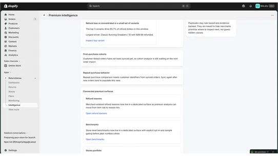 ReturnSense screenshot