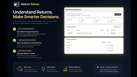 ReturnSense screenshot