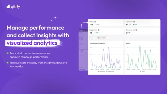 qikify Sales Pop up &amp; Proof screenshot
