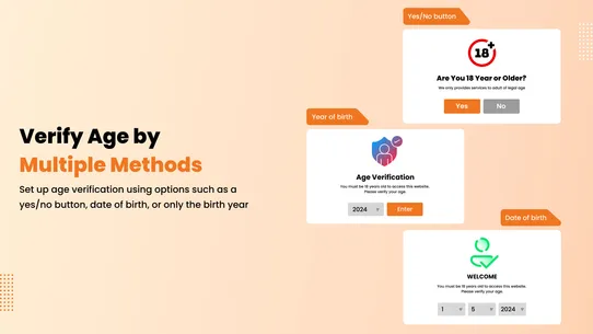 Smart Age Verification Popup screenshot